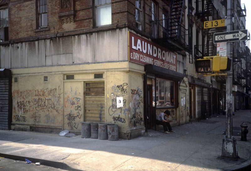 East 13th Street between Avenues A and B<br>